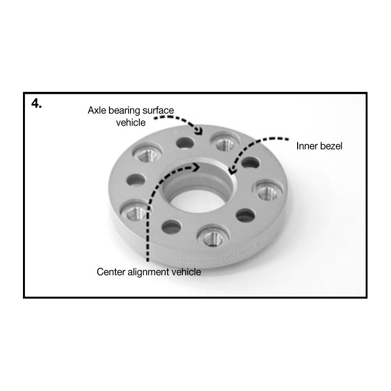 H&R DRA-Systeem Spoorverbreders 45mm 5x130 - Naaf 71,6mm - Boutmaat M14x1,5 -  Porsche/Volkswagen - Zwart