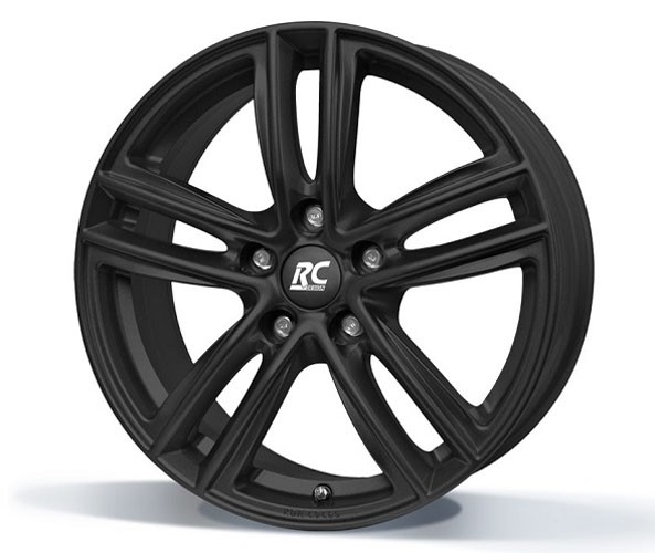 RC Design RC27 6x15 5x112 ET43 zwart mat gelakt Velgen