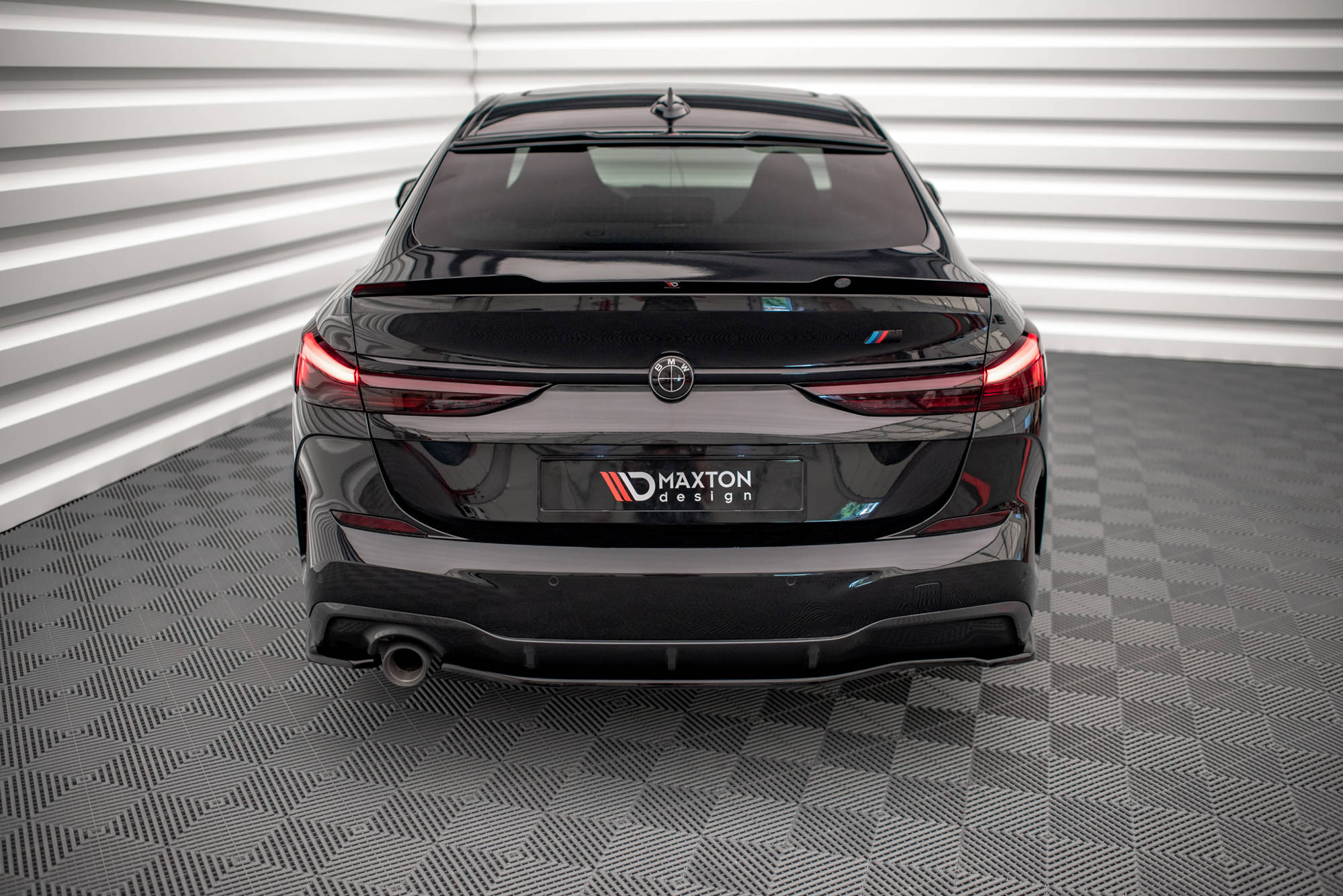 Bodykit passend voor BMW 2-serie M-pack Gran Coupe F44 Maxton Glanzend zwart