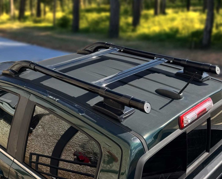 Dakrails Ford Ranger Double Cab 2 07-12 aluminium zwart