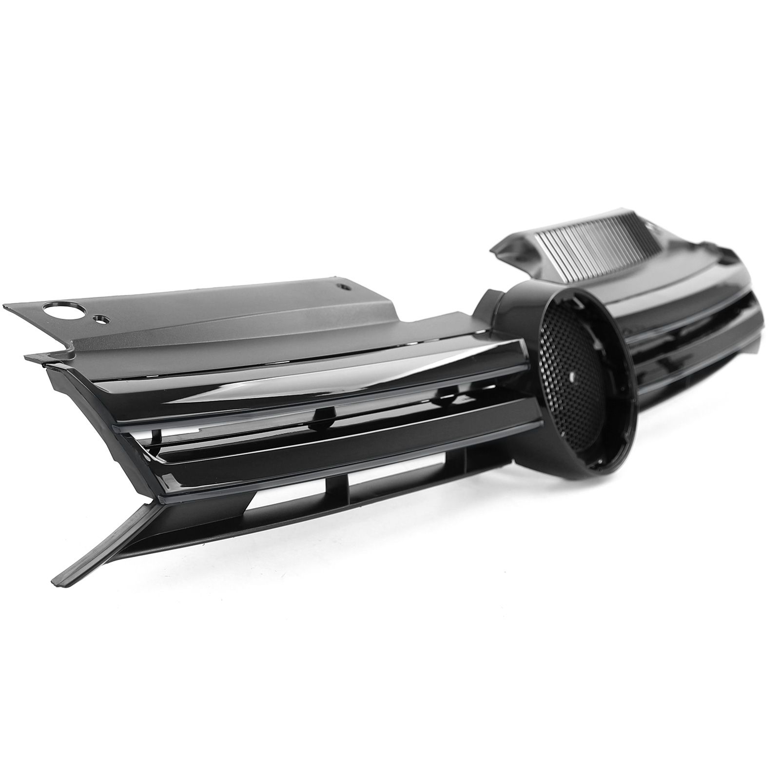 Grill passend voor VW Golf VI Glans Zwart