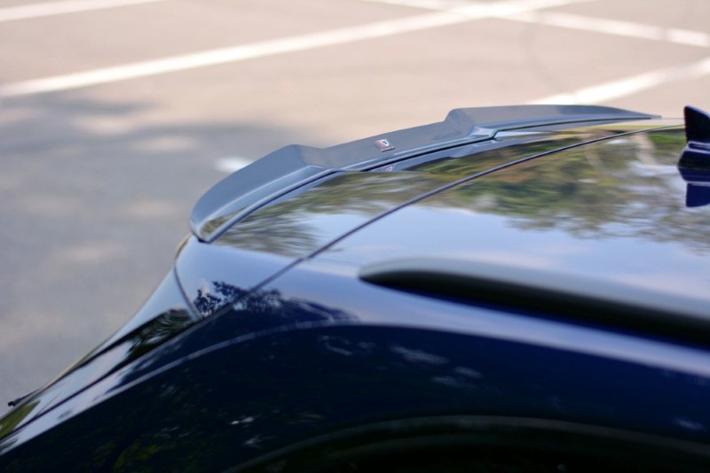 Spoiler passend voor Audi RS4 B9 Avant Maxton Glans Zwart
