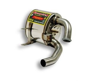 PORSCHE 996 Carrera 4S 3.6i 02 –› Supersprint Rear exhaust TÜV R