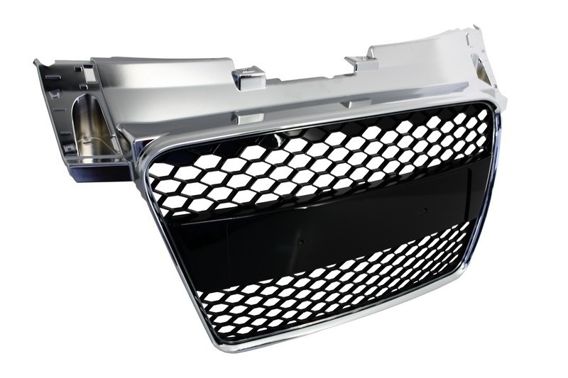 Grill passend voor Audi TT 8J (2006-up) RS Design Embleemloos