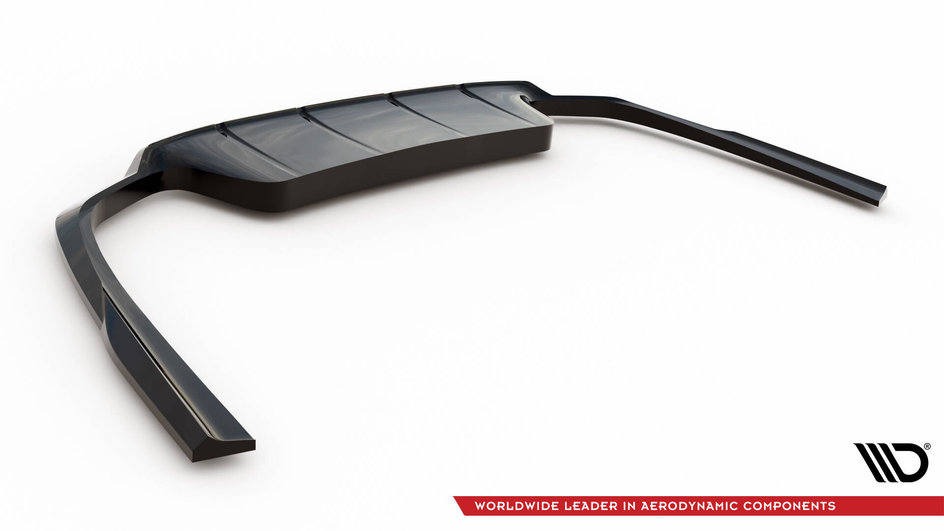 Achter Diffuser passend voor Mercedes-Benz CLE AMG-Line C236 Maxton Glanzend zwart
