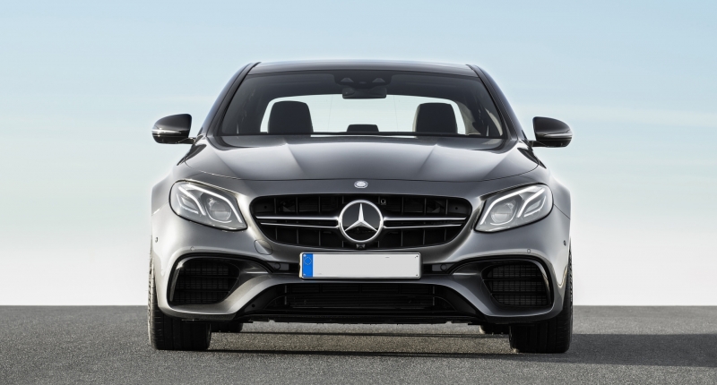 Grill passend voor Mercedes E-Class W213 S213 C238 A238 (2016+) Chroom Zwart E63 Design