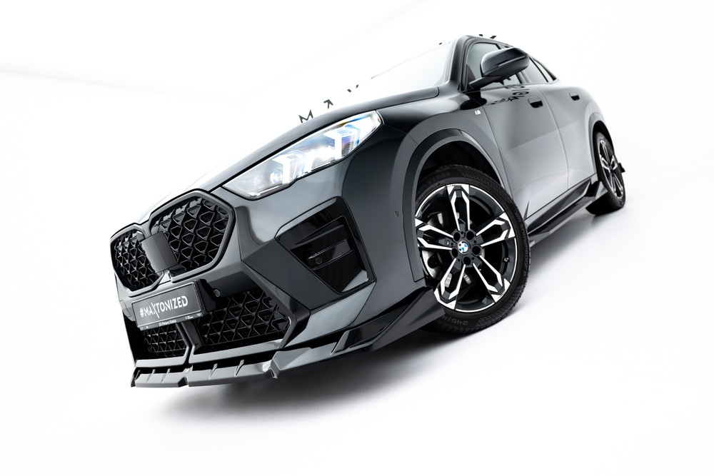 Voorspoiler BMW X2 M-Pack / iX2 U10 Maxton Glans Zwart