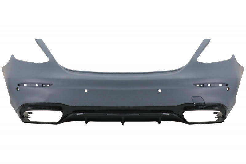 Achterbumper passend voor Mercedes E-Class W213 AMG Line (2016-..) E63 Design Black Edition