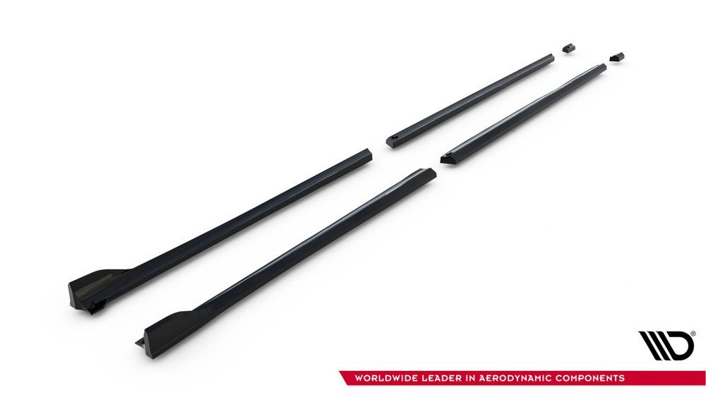 Zijskirts passend voor Mercedes-Benz V-Class Long AMG-Line W447 Facelift 2