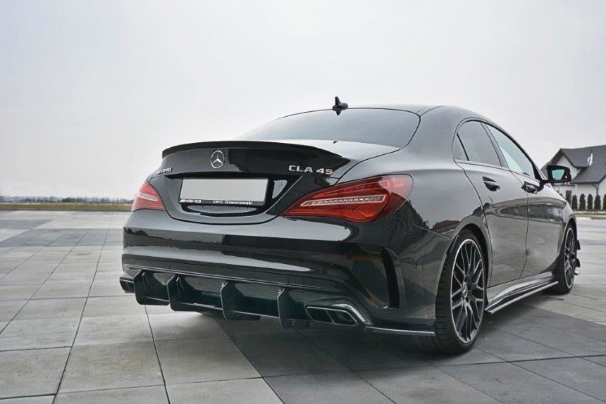 Diffuser passend voor Mercedes CLA A45 AMG C117 Maxton Design