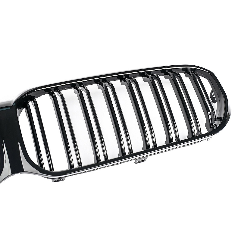 Grill passend voor BMW G30/G31 Facelift 2020-... M5 Look Dubbele Nieren Glans Zwart