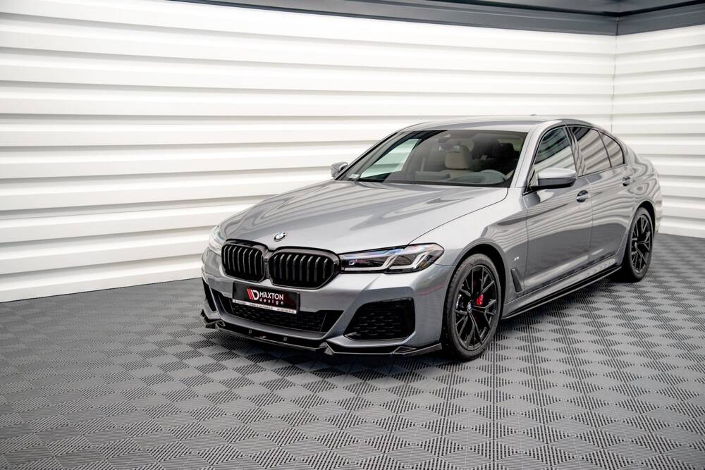 Bodykit passend voor BMW 5 M-Pack Sedan G30 Facelift Maxton Glanzend zwart