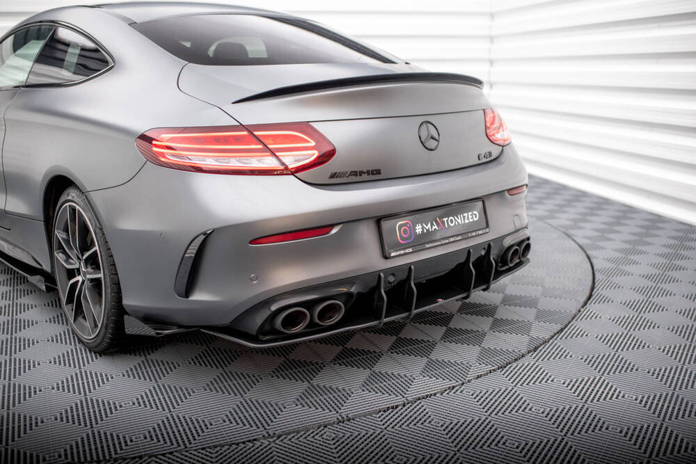 Diffuser passend voor Mercedes C43 W205 Coupe FL Maxton