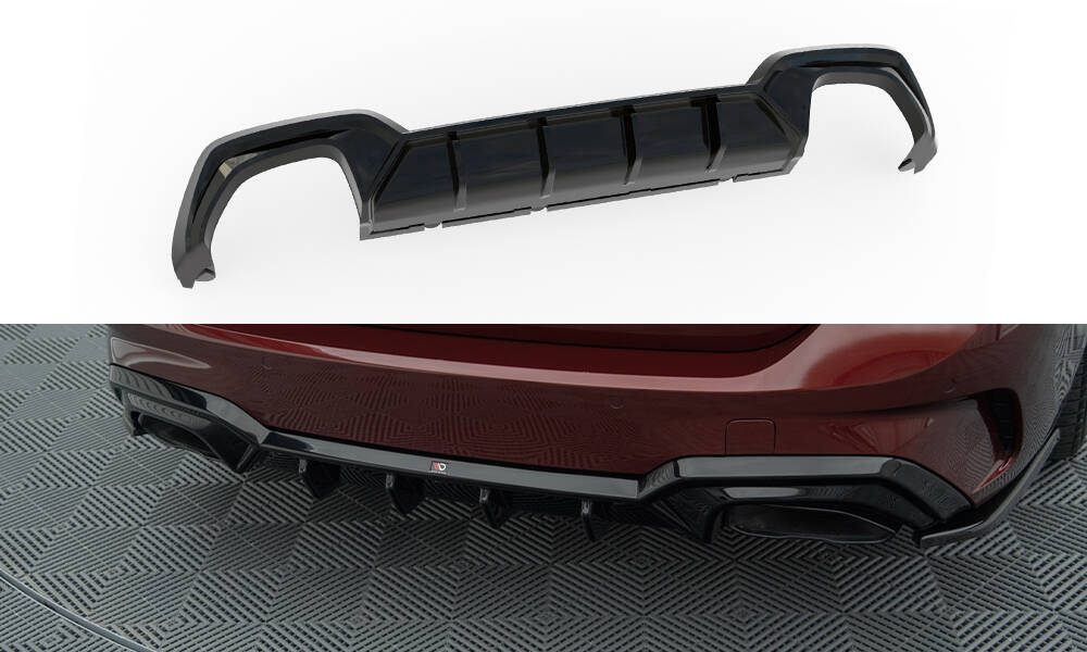 Diffuser passend voor BMW 3 Serie M340i G20 G21 Maxton