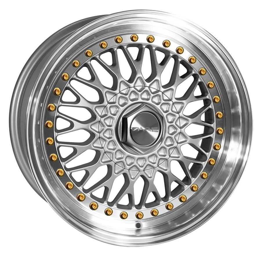 Dare DR-RS Zilver Gouden Boutjes 7,5x17 5x120 ET35