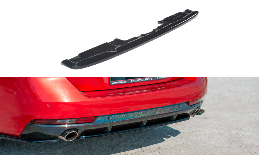 Diffuser Peugeot 508 Maxton Design glans zwart