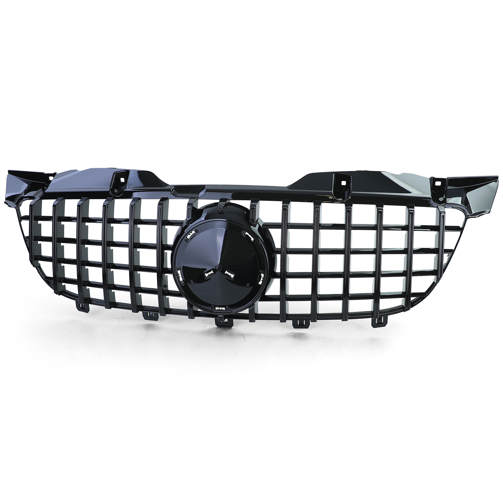 Grill passend voor Mercedes Sprinter W906 06-13 Zwart AMG Look
