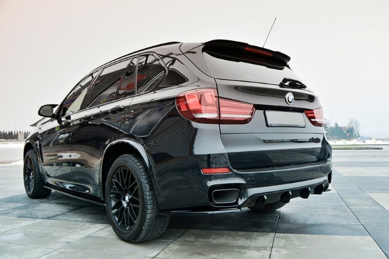 Diffuser passend voor BMW X5 F15 M Pakket Maxton Glans Zwart