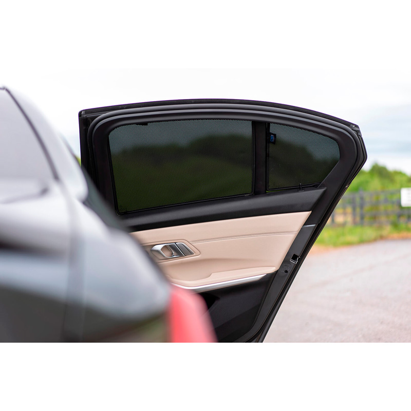 Set Car Shades (achterportieren)  BMW 3-Serie G20 Sedan 2019- (4-delig)