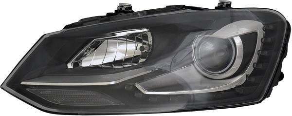 Koplampen passend voor VW Polo 6R 09-14 Xenon-Look