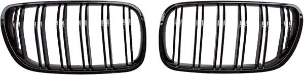 Grill Nieren passend voor BMW E83 Zwart