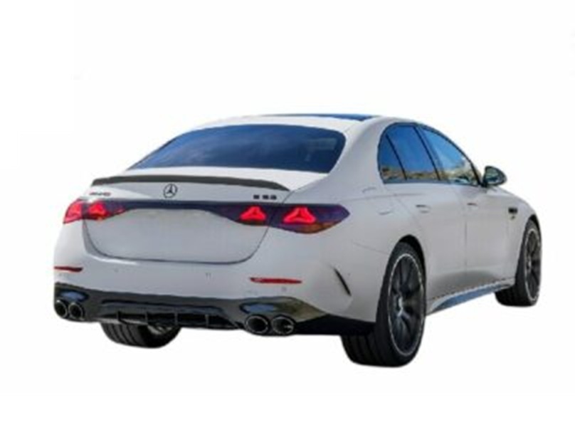 Diffuser passend voor Mercedes E W214 S214 AMG Look Zwarte Sierstukken