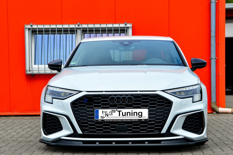 Voorspoiler Audi A3 8Y S3 S-Line Glans Zwart