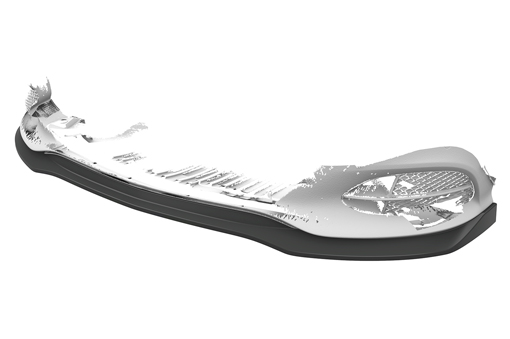 Voorspoiler passend voor Mercedes-Benz SL (R232) AMG