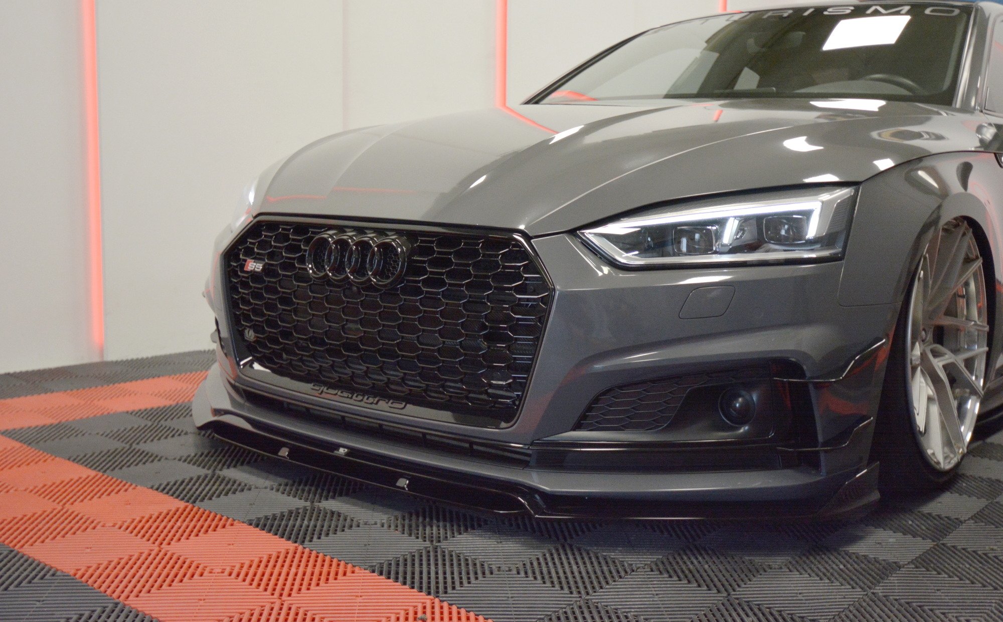 Voorspoiler passend voor Audi A5 S Line / S5 Maxton ABS