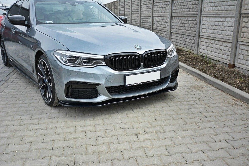 Voorspoiler passend voor BMW G30/G31 M-Pakket V1 Gloss Black