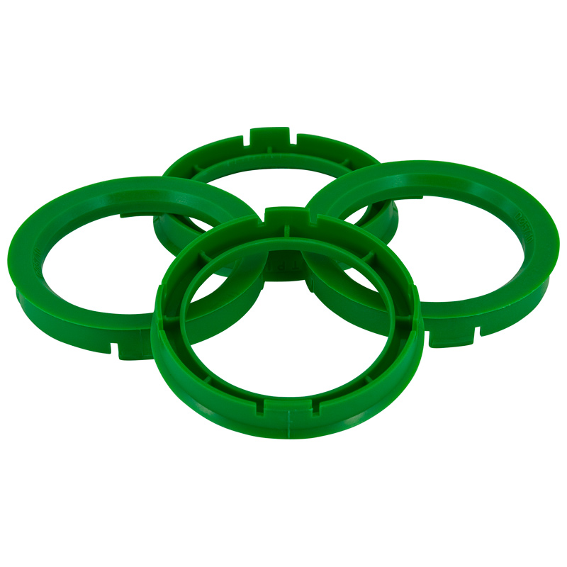 Set TPI Centreerringen - 69.1->57.1mm - Groen