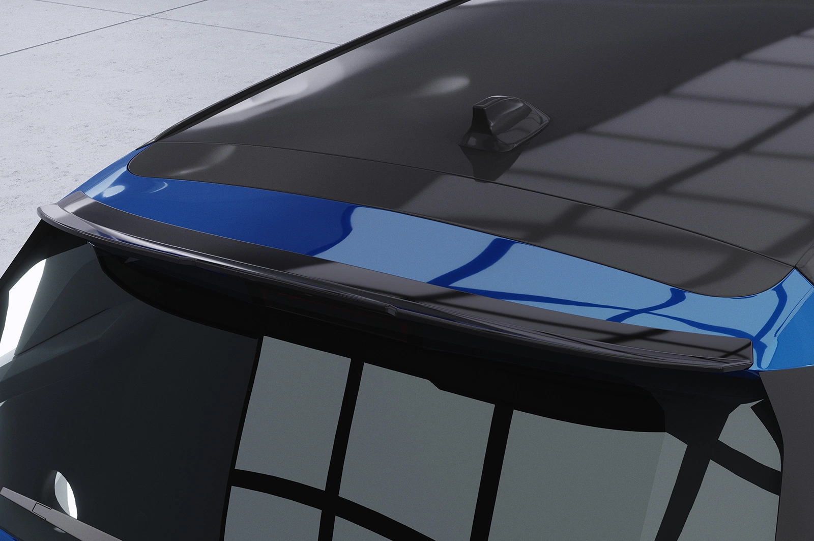 Achterspoiler Opel Astra K Sports Tourer glans zwart 10/2015– van CSR Automotive