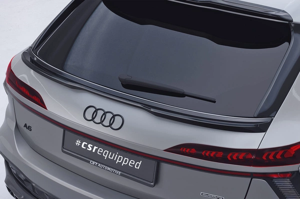 Achterspoiler Audi A6 C9 Avant Glans Zwart