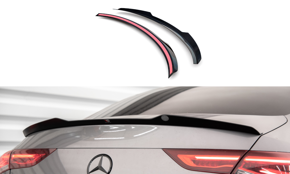 Spoiler passend voor Mercedes CLA C118 Maxton Glans Zwart