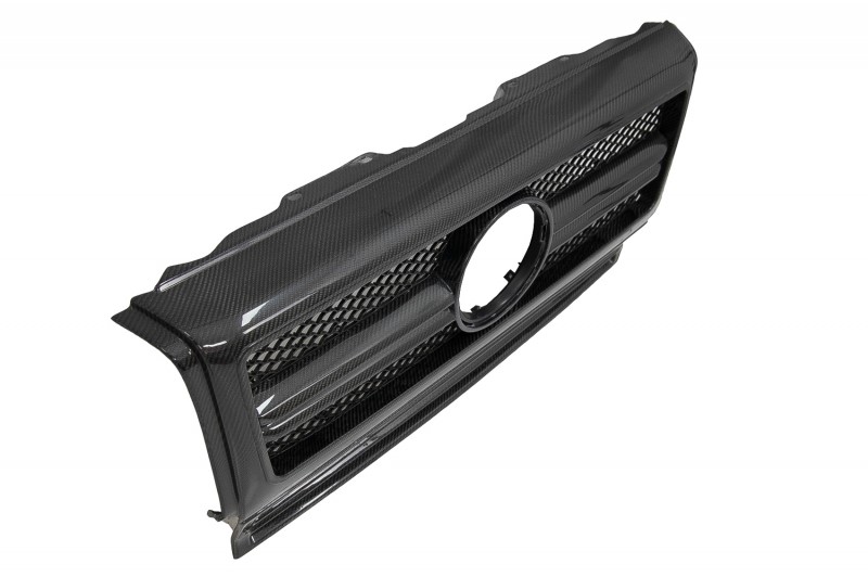 Grill passend voor Mercedes W463 G-Klasse 90-14 G65 A-Design CARBON
