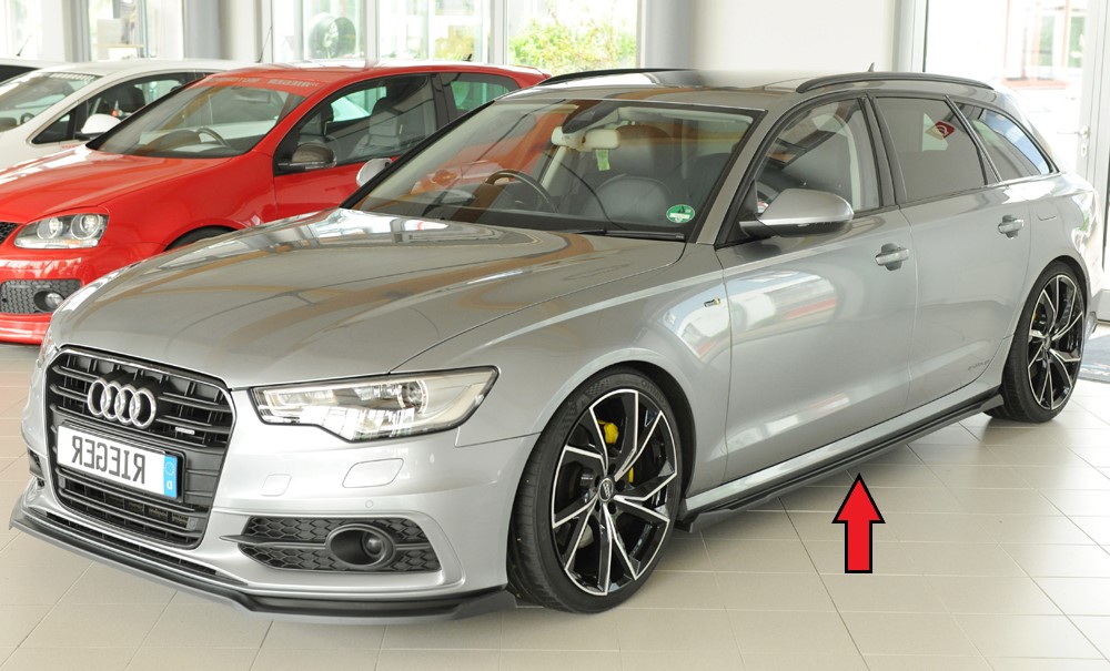 Zijskirts passend voor Audi A6 (4G/C7): 11.10-08