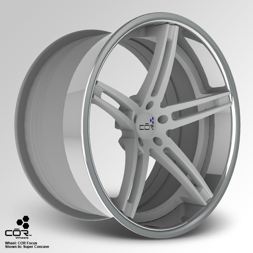 COR WHEELS Focus Concave 22x8.5J 5x130