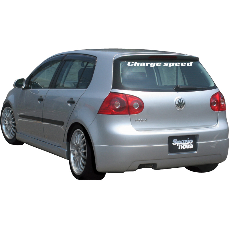 Chargespeed Achterbumperskirt  Volkswagen Golf V (FRP)