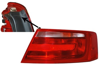 ACHTERLICHT RECHTS Coupe Buiten AUDI A5 8/11+