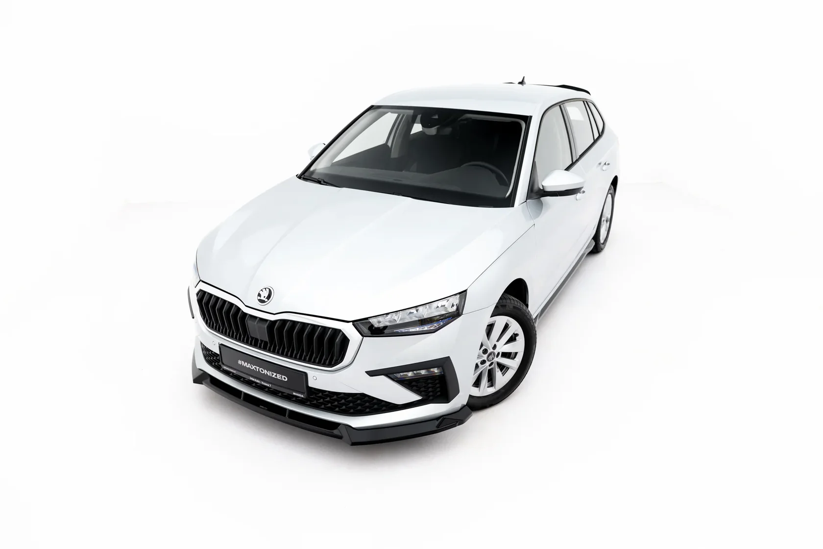 Voorspoiler passend voor Skoda Scala Mk1 Facelift
