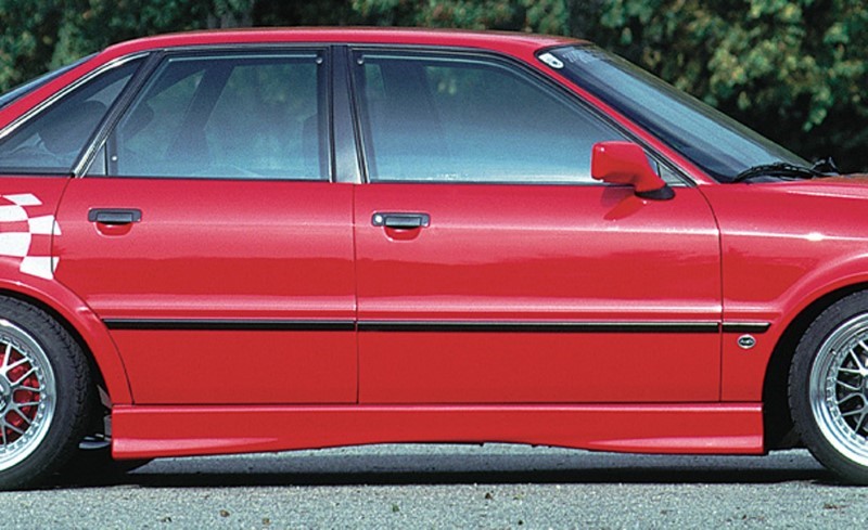 Zijskirts passend voor Audi 80 Sedan type b4 en avant Rieger