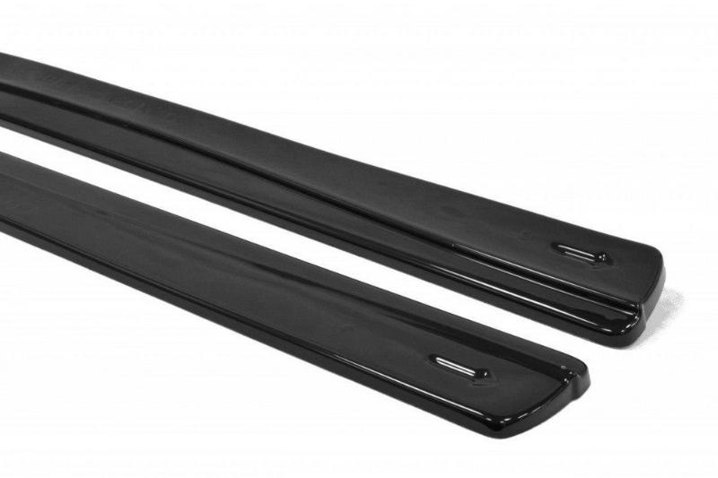 Zijskirts passend voor Seat Ibiza 6J 2008-2012 ABS Glans Zwart