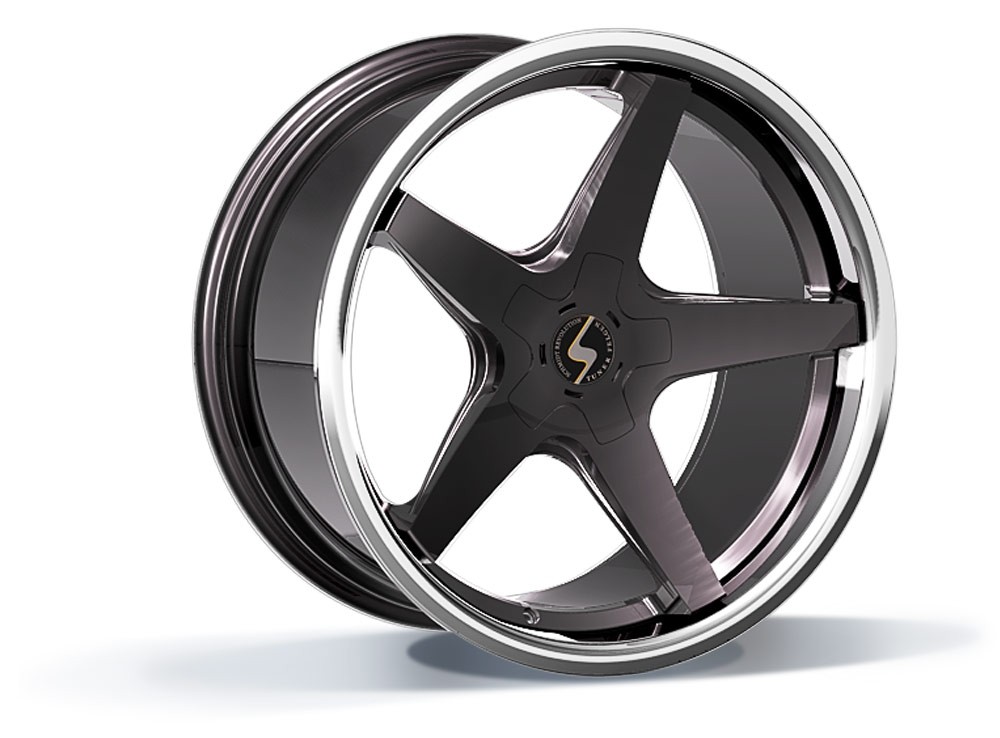Velgen Schmidt XS5 zwart 9.0x20 5x108 ET 30