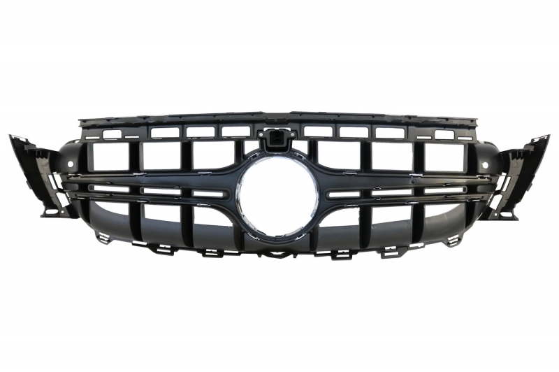 Grill passend voor Mercedes E-Class W213 S213 C238 A238 (2016+) Chroom Zwart E63 Design