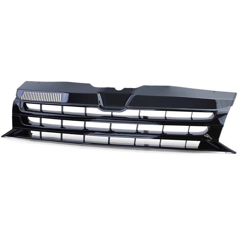 Grill passend voor VW T5 Transporter 09-15 zwart glanzend