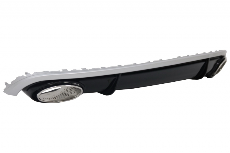Diffuser passend voor Audi A7 RS7 4G Look 10-14 incl. Sierstukken