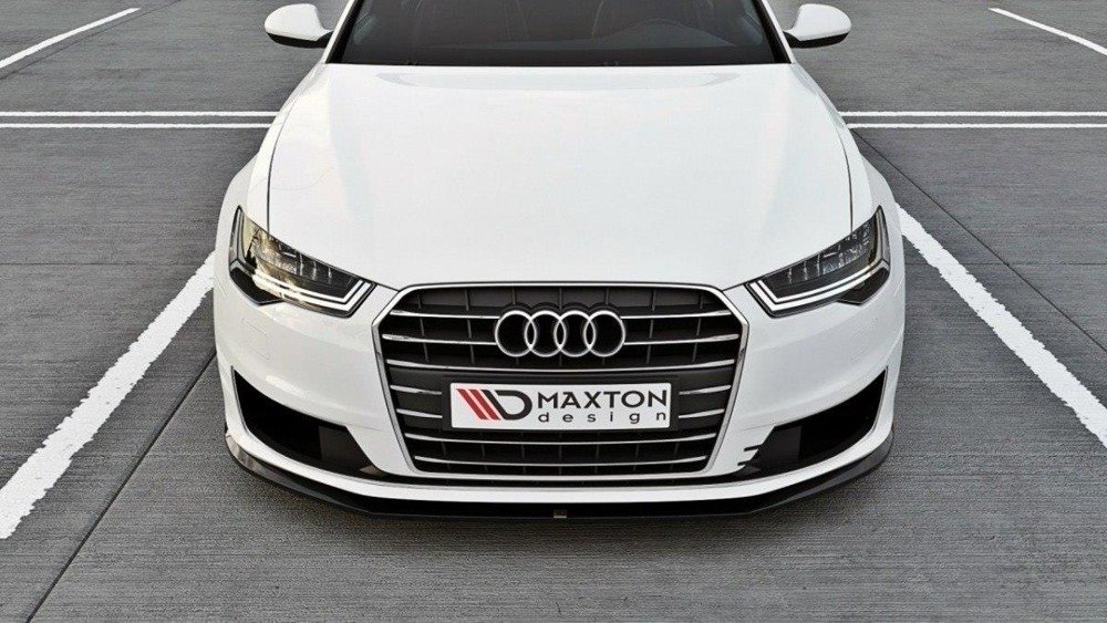 Voorspoiler passend voor Audi A6 C7 Carbon Look