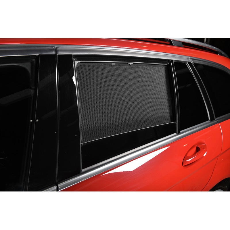 Set Car Shades (achterportieren)  Hyundai Santa Fe 2013-2018 (2-delig)