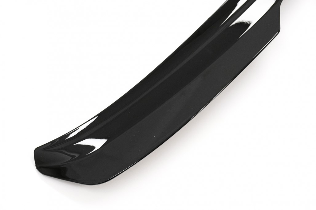 Spoiler passend voor Volkswagen Scirocco Facelift 14-17 Glans Zwart