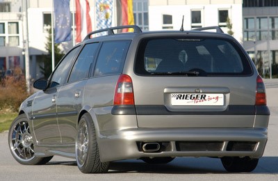 Achterbumper Diffuser Opel Vectra B Station -7.98 Rieger